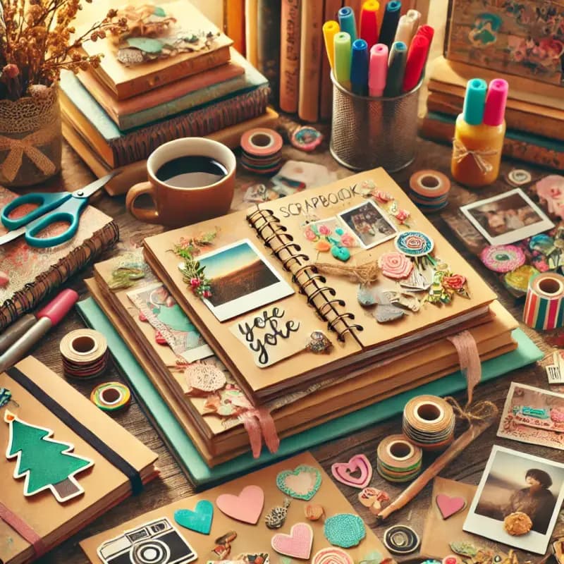 Crafting Memories Diy Scrapbooks And Memory Books As Gifts