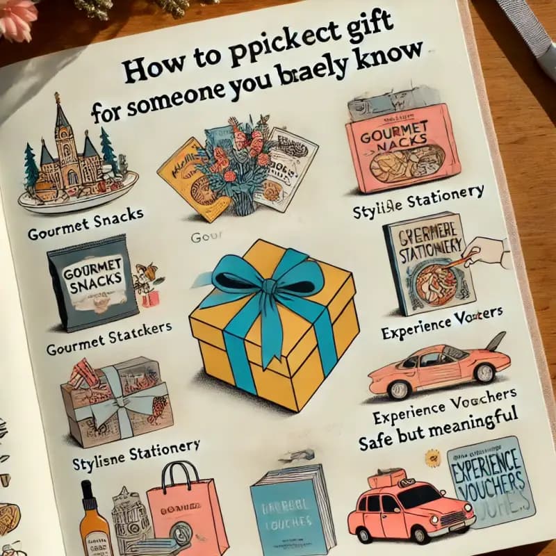 How To Pick The Perfect Gift For Someone You Barely Know