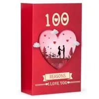 100 reasons why i love you cards