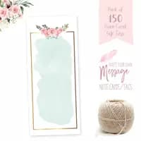 150 note card gift tags