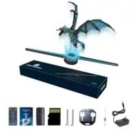 3d holographic display fan