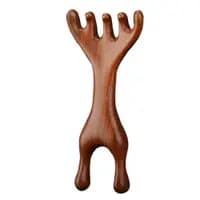 7 finger antler hair and scalp massager