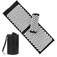 acupressure mat and pillow set with bag