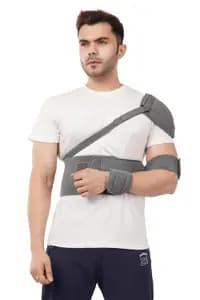 adjustable arm support with waist strap