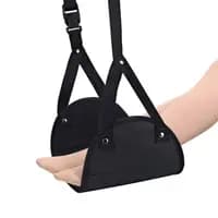 adjustable height travel footrest