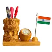 ashok stambh pillar with flag gift