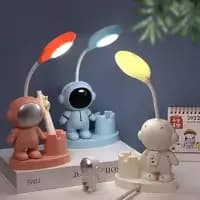 astronaut desk lamp with with pencil sharpener