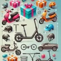 bicycles and scooters