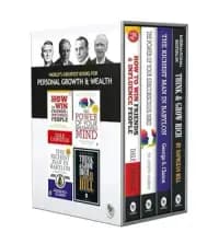 books for personal growth and wealth set of 4