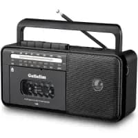 cassette tape themed bluetooth speaker
