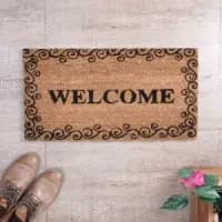 coconut fiber welcome mat