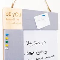 combination board with pin board