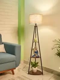 crosscut furniture metal floor lamp