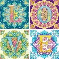 diamond love of the alphabet picture