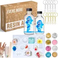 diy resin jewellary pendant & keychain making kit