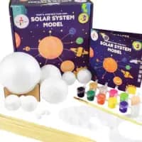 diy solar system hanging model