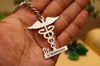 doctor key chain personalized keychain