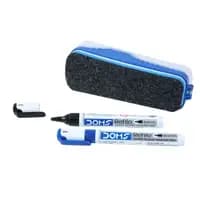 fine magnetic whiteboard duster marker set