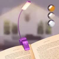 flexible reading light book lamp