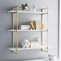 floating bookshelves