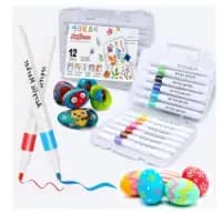 handmade clay markers set