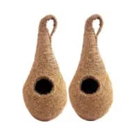 handmade wooden birdhouse for balcony