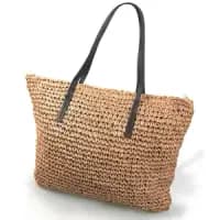 handwoven embroidered jute tote bag