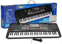 keyboard piano with microphone