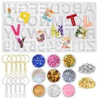 keychain making mould kit set