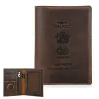 leather passport holder