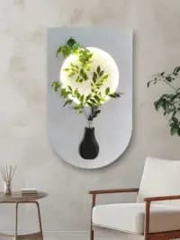 led nebula wall art panel