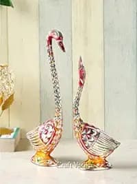 love couple bird statues set