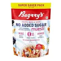 no added sugar muesli fruits