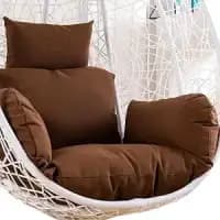 outdoor swing or jhula with cushions