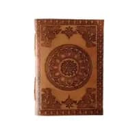 personalized leather bound planner or journal