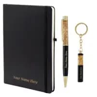 personalized notebook & pen set