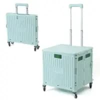 portable foldable shopping trolley