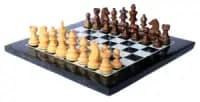 premium marble or wooden chess set