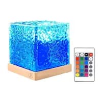 romantic acrylic night desk lamp