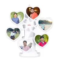 rotating love frame with hidden storage