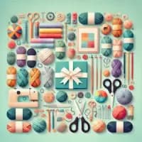 sewing and knitting supplies