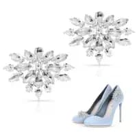 shoe charms detachable heel clips