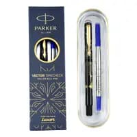 time check gold trim roller ball pen