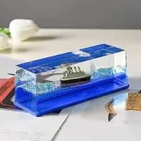 titanic wave cruise ship nautical car dashboard