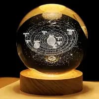 universe crystal ball night light