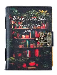 vintage leather journal diary