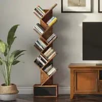 vintage wooden crate bookshelf