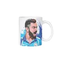 virat kohli printed coffee mug