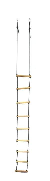 wall mounted climbing ladder or rope swing