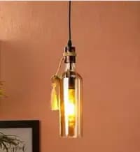 wine bottle upcycled pendant lights